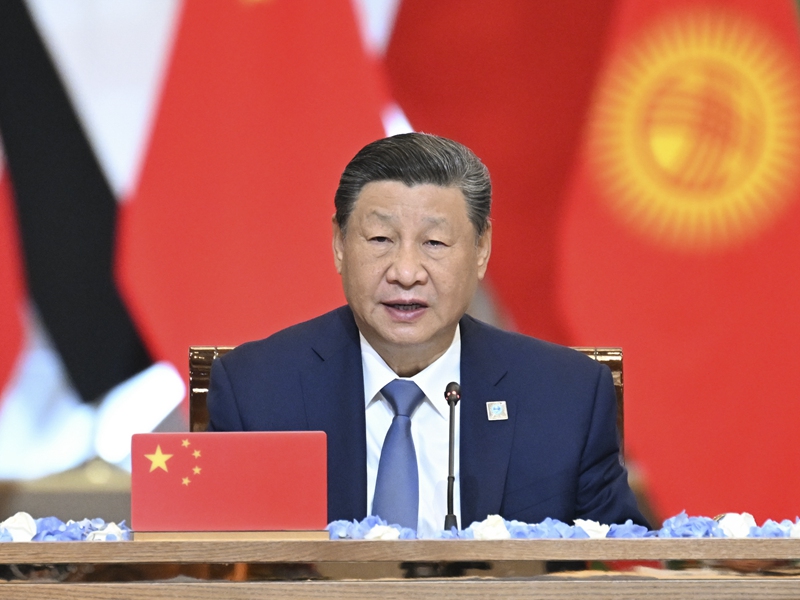 習(xí)近平出席上合組織成員國(guó)元首理事會(huì)第二十四次會(huì)議